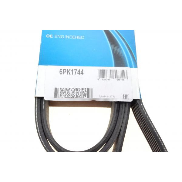 6PK1744 DAYCO Ремінь генератора Peugeot Expert/Citroen Jumpy 1.9D/TD 96-/2.0HDI 00-