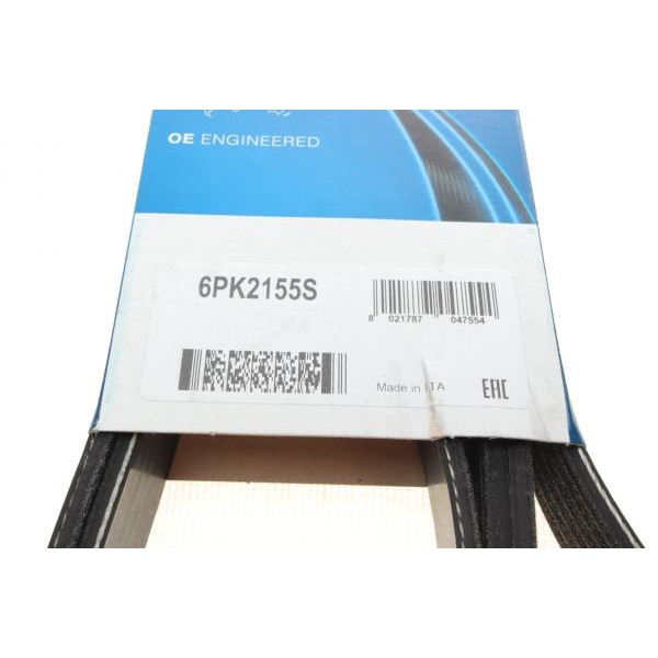 6PK2155S DAYCO Ремінь генератора VW LT 2.8TDI 116KW (+AC)
