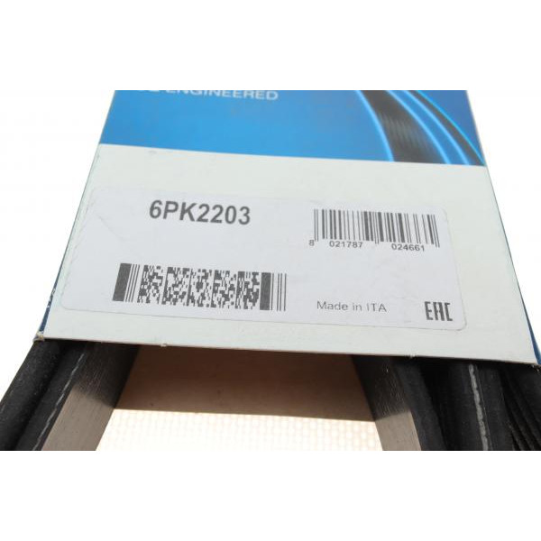 6PK2203 DAYCO Ремінь генератора MB Sprinter CDI (-AC)