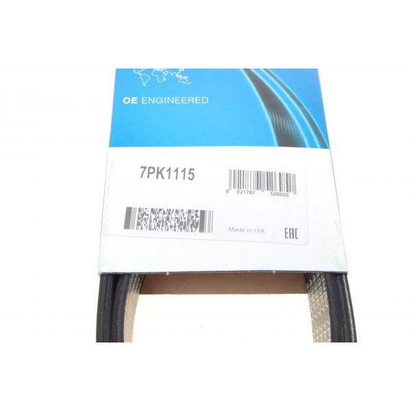7PK1115 DAYCO Ремінь генератора Renault Master/Opel Movano 2.5CDTI/dCi 06-