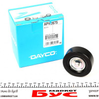 APV2675 DAYCO Ролик генератора Mazda 3/6 1.8-2.5 16V 02- (паразитний) (70х25)