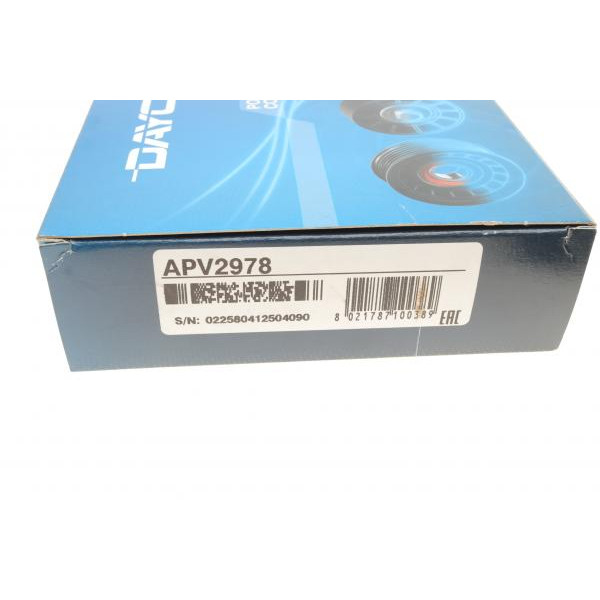 APV2978 DAYCO Шків помпи водяний Citroen Berlingo 1.6VTi 09- (BMW-PSA)