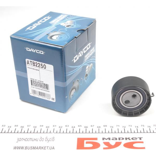 ATB2250 DAYCO Ролик ГРМ VW LT 2.4D/TD -96 (натяжний) (62.5х27)
