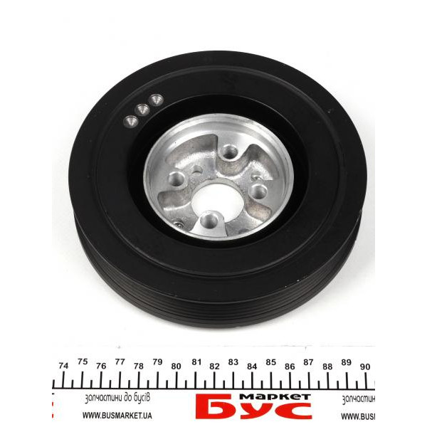 DPV1072 DAYCO Шків колінвалу VW Caddy II/T4 1.9TDI (6PK)