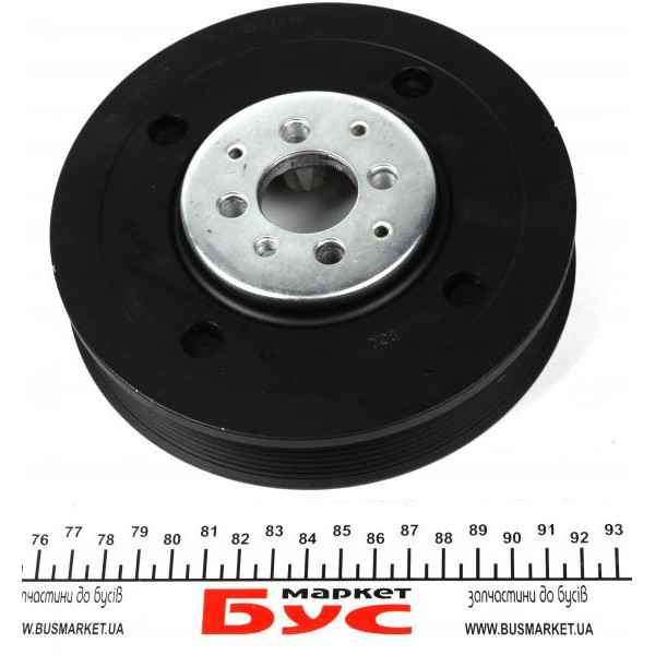 DPV1072 DAYCO Шків колінвалу VW Caddy II/T4 1.9TDI (6PK)