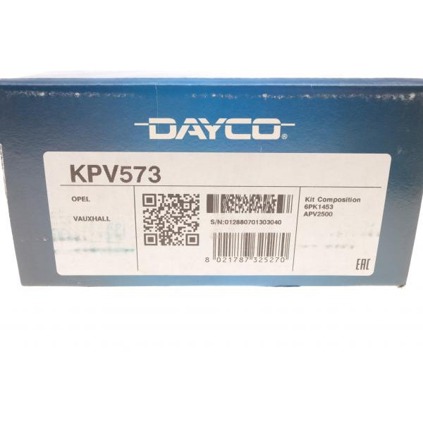 KPV573 DAYCO Комплект ременя генератора Opel Astra/Insignia 1.6/1.8 08-