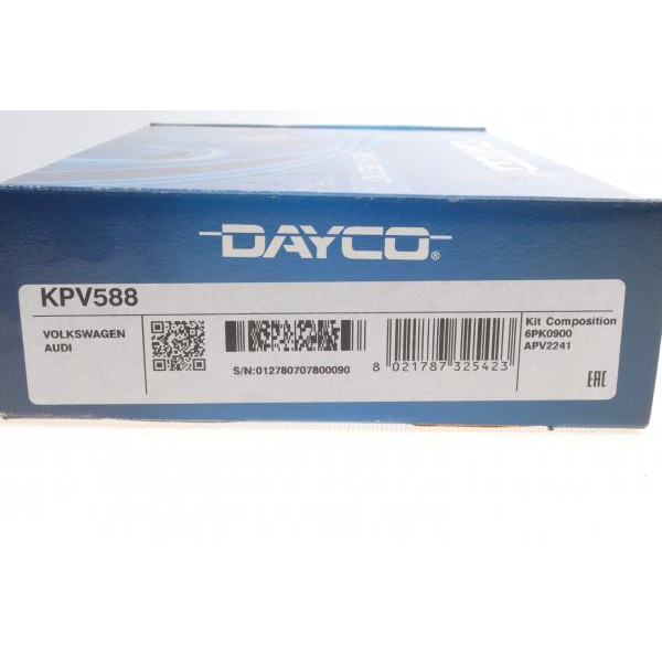 KPV588 DAYCO Комплект ременя генератора VW Caddy III 03-15