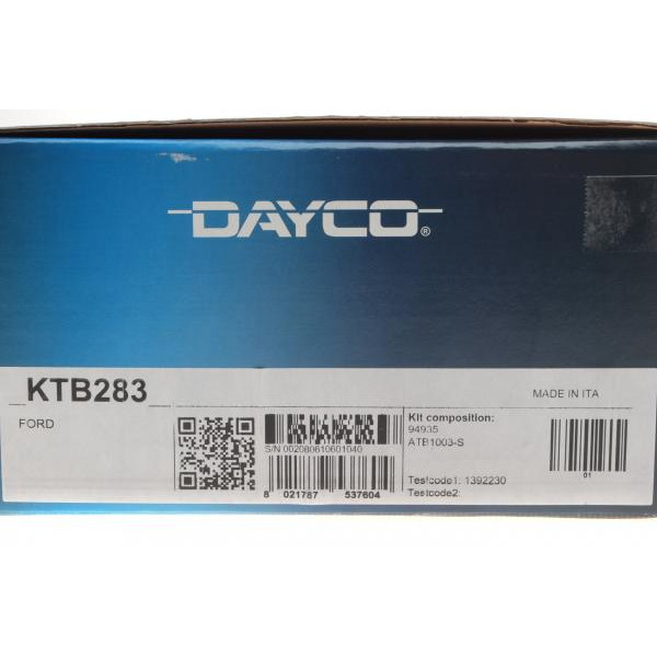 KTB283 DAYCO Комплект ГРМ Ford Transit 2.5 TDI 94-00 (130x27.6)