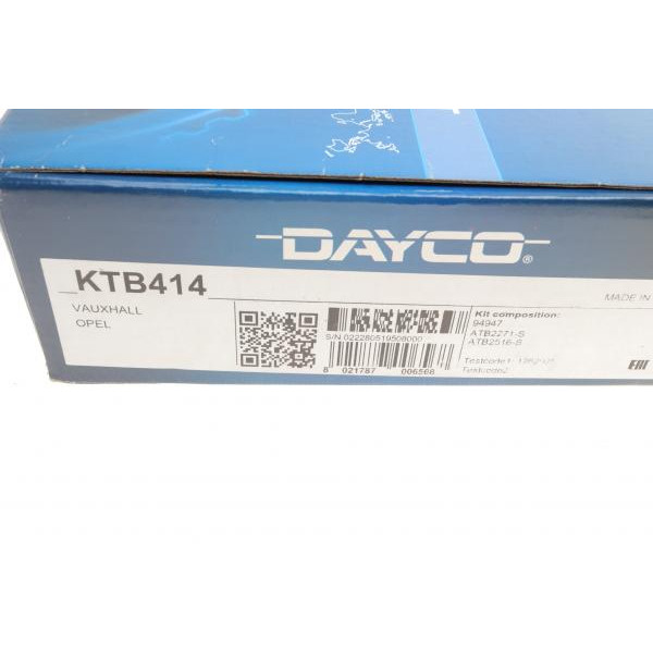 KTB414 DAYCO Комплект ГРМ Opel Combo 1.7CDTI 01-