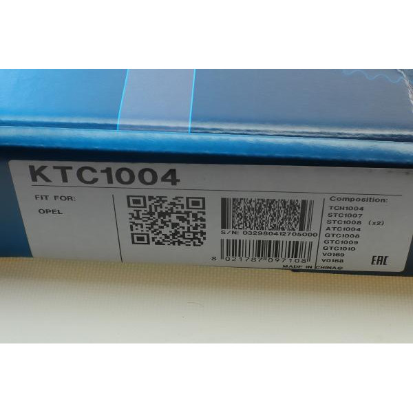 KTC1004 DAYCO Комплект ланцюга ГРМ Opel Astra G/Corsa C 1.2i 98-