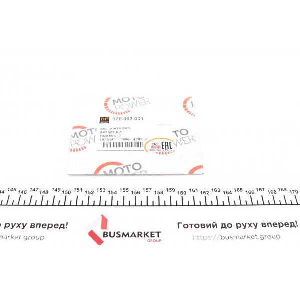 170063001 DP Комплект прокладок турбіни Ford Transit 2.5 TD 94-00 (4 шпильки)