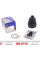 B757 DP Пильник шрусу (зовнішній) Ford Connect 1.8TDCi 02- (90PS)
