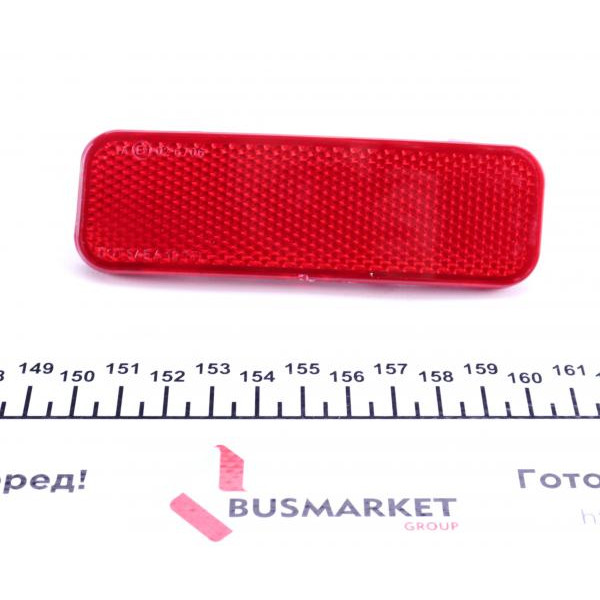 BP22516 DP Відбивач бампера (заднього) Ford Transit 12-(L)