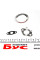 244441 ELRING Комплект прокладок турбіни VW Golf VI 1.6 TDI 09-13/Polo 1.6 TDI 09-