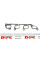 244441 ELRING Комплект прокладок турбіни VW Golf VI 1.6 TDI 09-13/Polo 1.6 TDI 09-