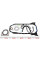 515380 ELRING Комплект прокладок (нижній) VW T4/LT 2.5 TDI 96-06