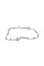 542210 ELRING Комплект прокладок (верхній) VW T5 1.9 TDI 06-09