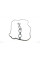 550140 ELRING Прокладка кришки клапанів Mazda 3/6/CX-3/CX-5 2.0 11-