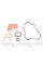 867520 ELRING Комплект прокладок (нижній) Renault Kangoo/Clio/Megane 1.4/1.6 88-