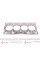 896760 ELRING Комплект прокладок (повний) Renault Kangoo/Clio/Nissan Kubistar 1,0-1.2 01-