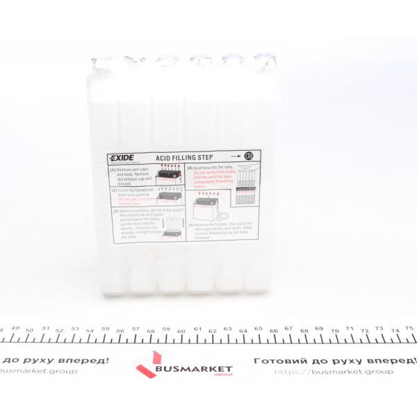 12N94B1 EXIDE Акумуляторна батарея 9Ah/85A (135х75х139/+L/B0) (мото) (заморожений)