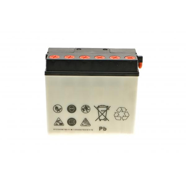 12Y16A3A EXIDE Акумуляторна батарея 20Ah/210A (185x80.5x170/+R/B0) (мото) (співзаряджений)