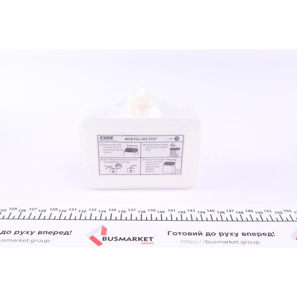 6N11A1B EXIDE Акумуляторна батарея 11Ah/95A (121x59x131/+R/B0) (мото) (співзаряджений)