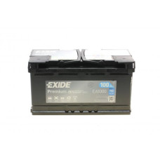 EA1000 EXIDE Аккумуляторная батарея 100Ah/900A (353x175x190/+R/B13) Premium