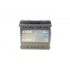 EA530 EXIDE Аккумуляторная батарея 53Ah/540A (207x175x190/+R/B13) Premium
