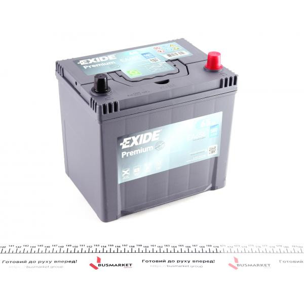 EA654 EXIDE Акумуляторна батарея 65Ah/580A (230x173x222/+R/B01) Premium Азія