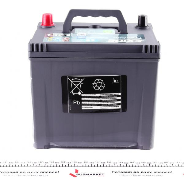 EA654 EXIDE Акумуляторна батарея 65Ah/580A (230x173x222/+R/B01) Premium Азія