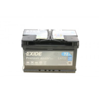 EA722 EXIDE Акумуляторна батарея 72Ah/720A (278x175x175/+R/B13) Premium