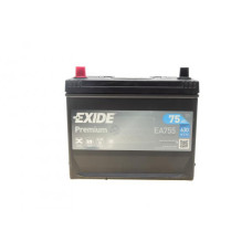 EA755 EXIDE Аккумуляторная батарея 75Ah/630A (270x173x222/+L/B01) Premium Азия
