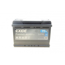 EA770 EXIDE Аккумуляторная батарея 77Ah/760A (278x175x190/+R/B13) Premium