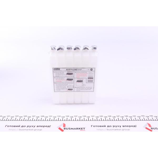 EB5LB EXIDE Акумуляторна батарея 5Ah/65A (120x60x130/+R/B0) (мото) (заряджений)