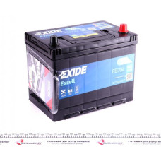 EB704 EXIDE Аккумуляторная батарея 70Ah/540A (270x173x222/+R/B9) Excell Азия