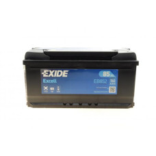 EB852 EXIDE Аккумуляторная батарея 85Ah/760A (353x175x175/+R/B13) Excell