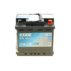 EL550 EXIDE Аккумуляторная батарея 55Ah/540A (207x175x190/+R/B13) (Start-Stop EFB)