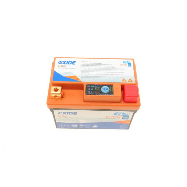 ELTZ5S EXIDE Акумуляторна батарея 2Ah/120A (113x70x85/+R/B0) (Li-ion) (мото)