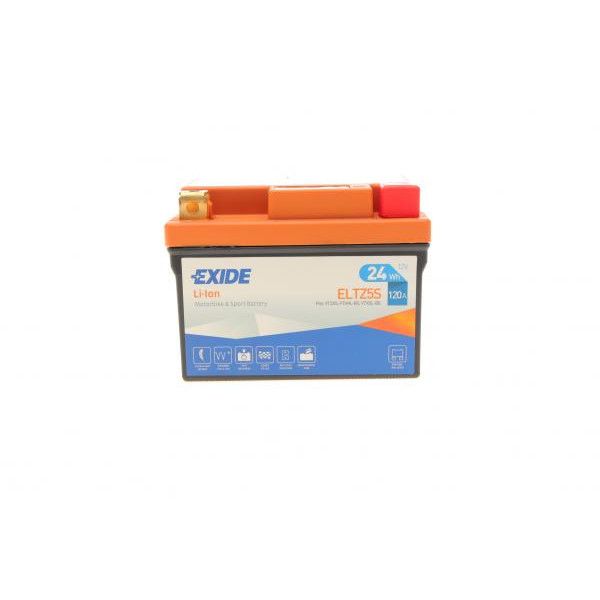 ELTZ5S EXIDE Акумуляторна батарея 2Ah/120A (113x70x85/+R/B0) (Li-ion) (мото)