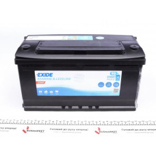 EN800 EXIDE Аккумуляторная батарея 90Ah 720A (353x175x190/+R/B13) (Start/для водного транспорта)