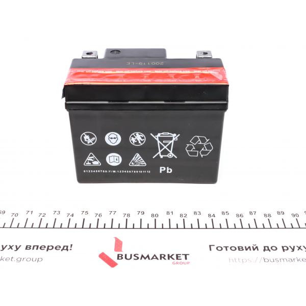 ETX4LBS EXIDE Акумуляторна батарея 3Ah/50A (113x70x85/+R/B0) (AGM) (мото) (співзаряджений)