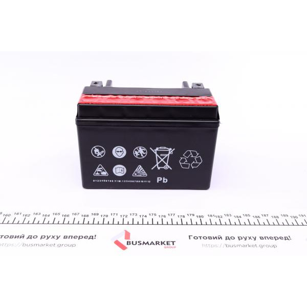 ETX9BS EXIDE Акумуляторна батарея 8Ah/120A (150x87x105/+L/B0) (AGM) (мото) (співзаряджений)