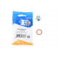 257819011 FA1 Болт слива масла + шайба Ford Focus/Galaxy 2.0 TDCI 03-15 (M14x1.25)