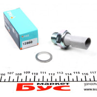 12860 FAE Датчик тиску мастила Skoda Fabia 1.0/1.4 99-03 (0.9 bar) (сірий)