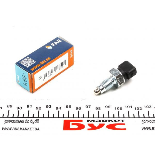 40660 FAE Датчик вмикання заднього ходу VW T4 -03/Caddy II 95-04 (M12x1.5)