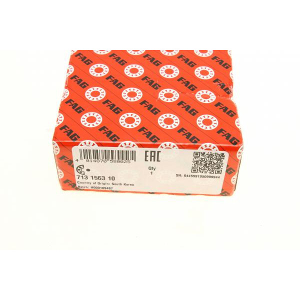 713156310 FAG Підшипник маточини (передньої) Honda Accord VII/Civic IX/FR-V 03- (F-631394)