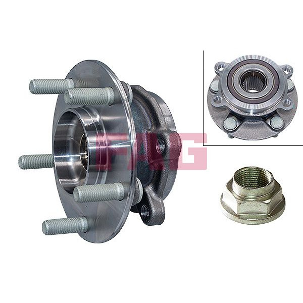 713615980 FAG Підшипник маточини (задньої) Mazda 3/CX-3 1.5D/2.0 13-