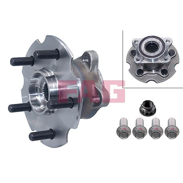 713618980 FAG Підшипник маточини (задньої) Toyota RAV 4 06-12