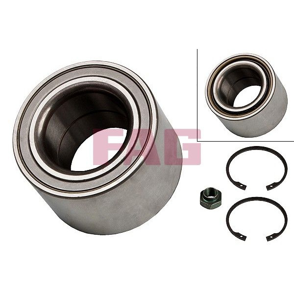 713644100 FAG Підшипник маточини (передньої) Opel Agila/Nissan Pixo 00-